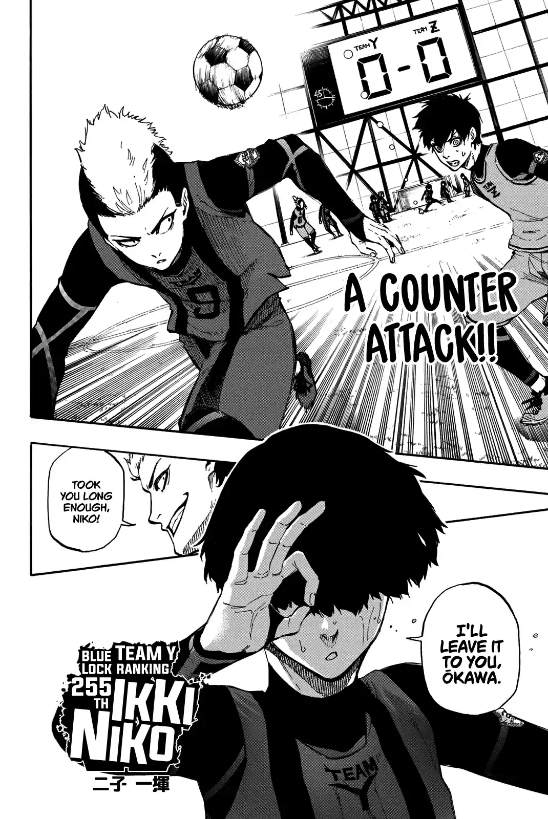 Blue Lock Vol. 2 Ch. 10 "I'll Be The Next 9!" Tactic