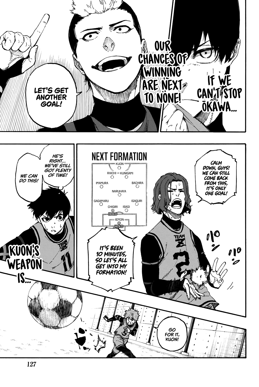 Blue Lock Vol. 2 Ch. 11 Premonition & Intuition