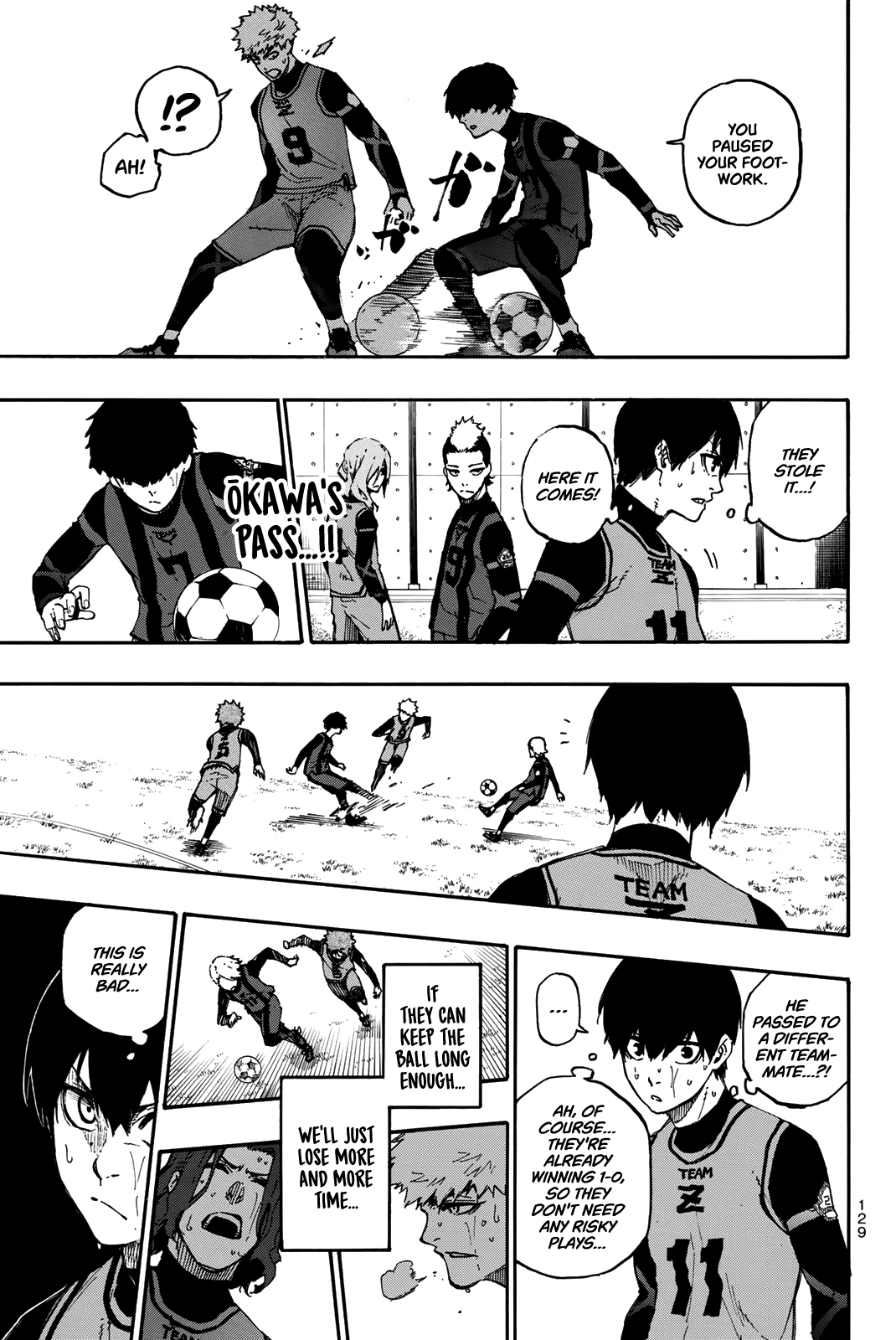 Blue Lock Vol. 2 Ch. 11 Premonition & Intuition