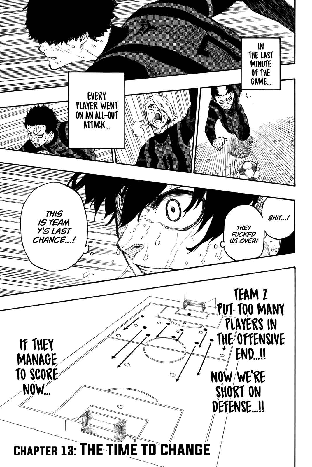 Blue Lock Vol. 2 Ch. 13 The Time to Change