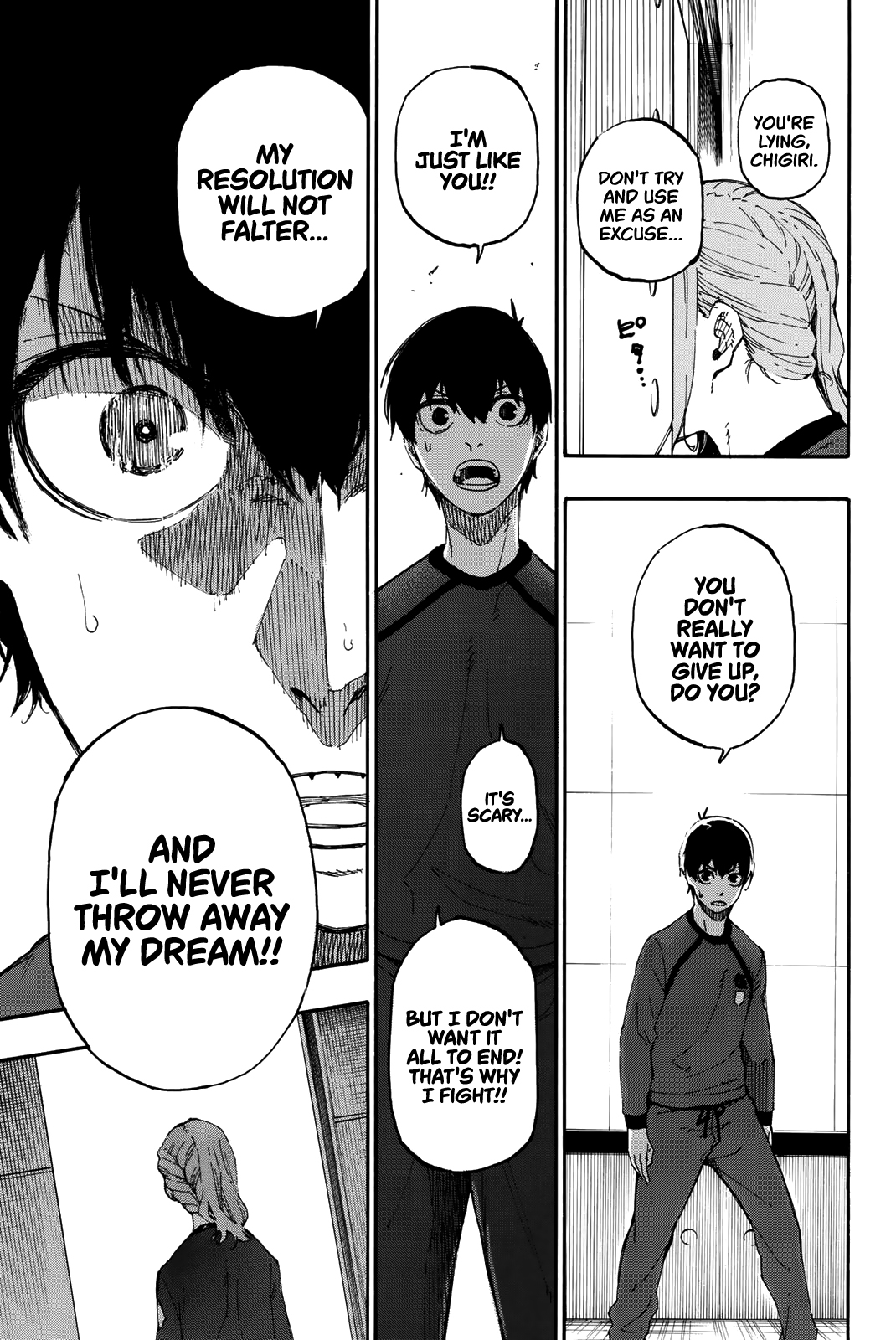 Blue Lock Vol. 2 Ch. 14 Resolution