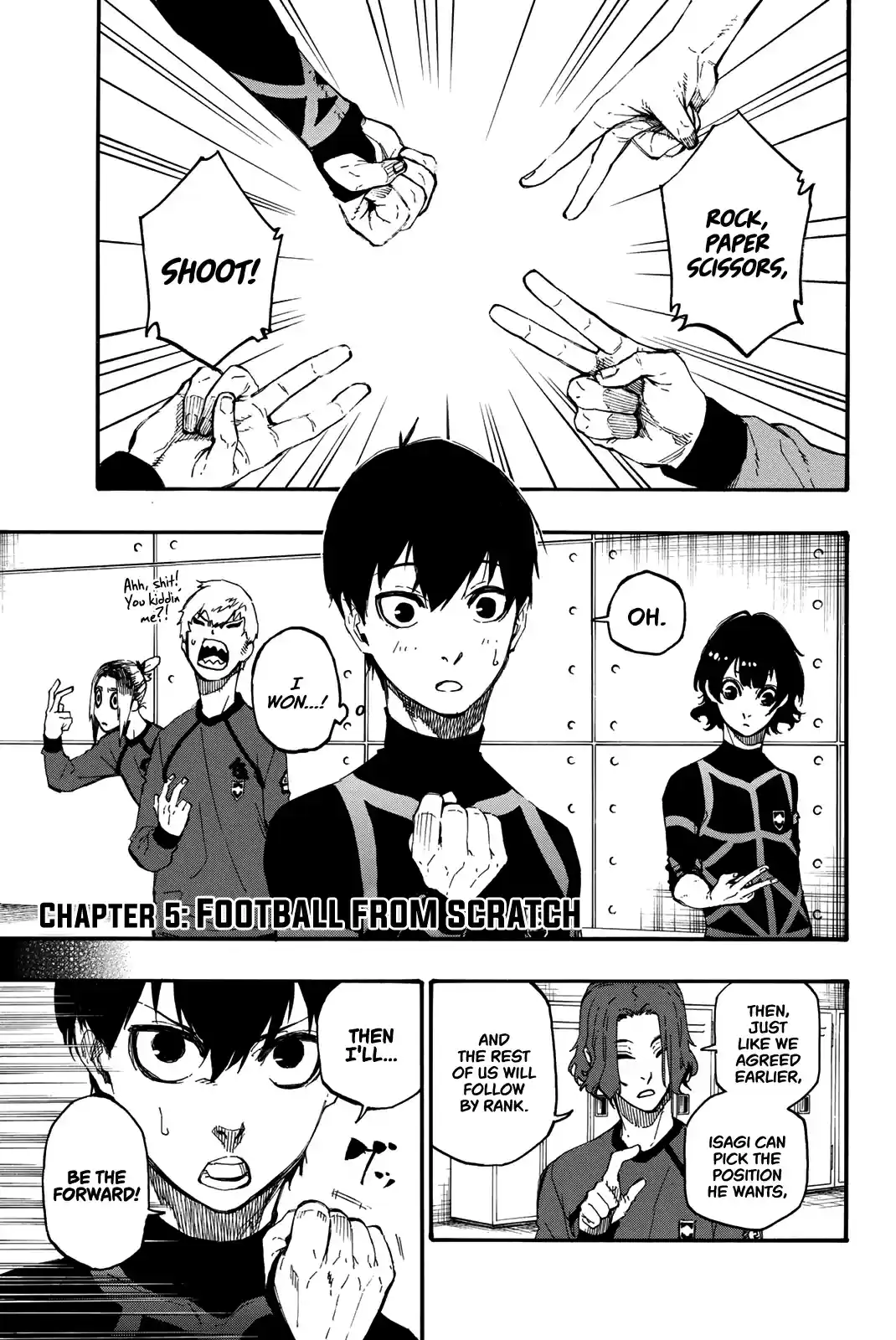 Blue Lock Vol. 2 Ch. 5 Football From Scratch