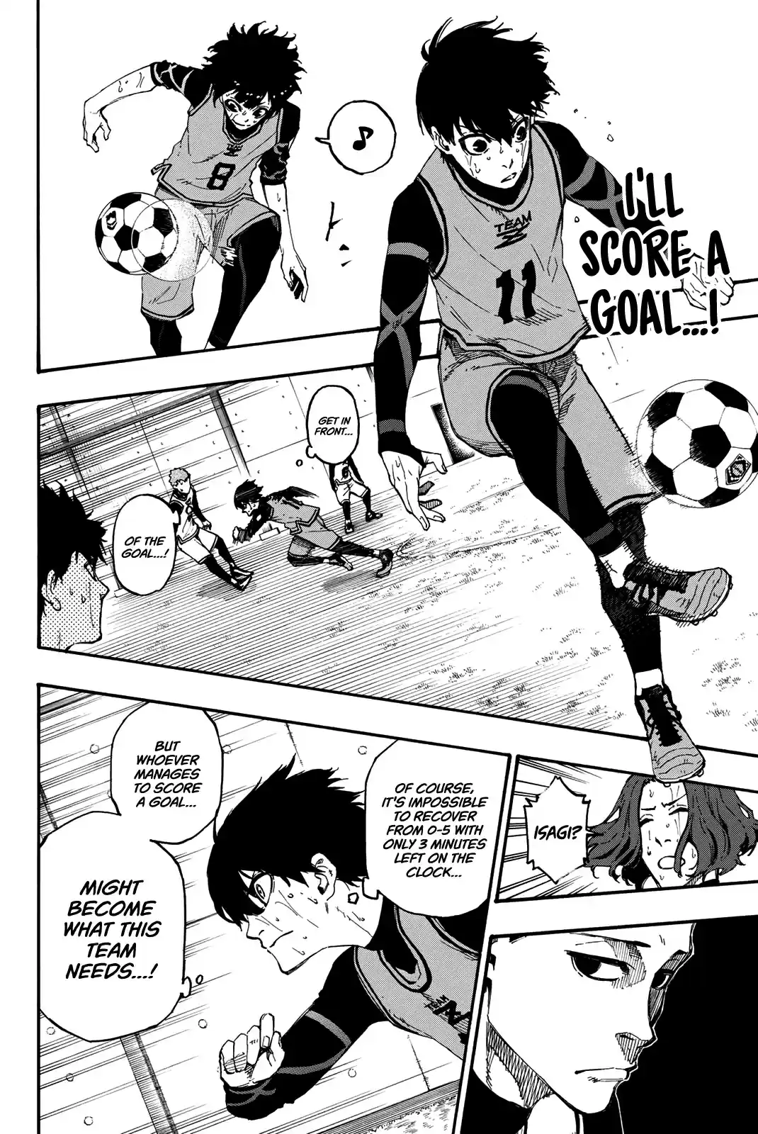 Blue Lock Vol. 2 Ch. 7 Get In Front of The Goal!