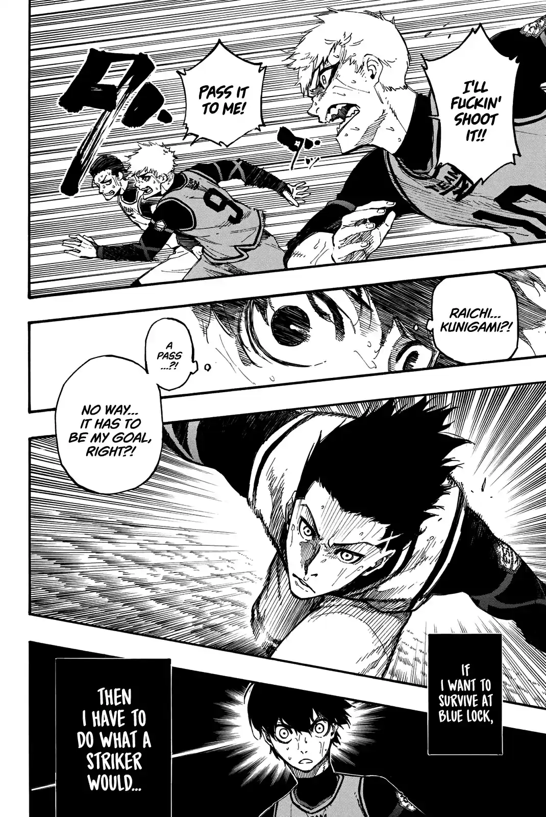 Blue Lock Vol. 2 Ch. 7 Get In Front of The Goal!