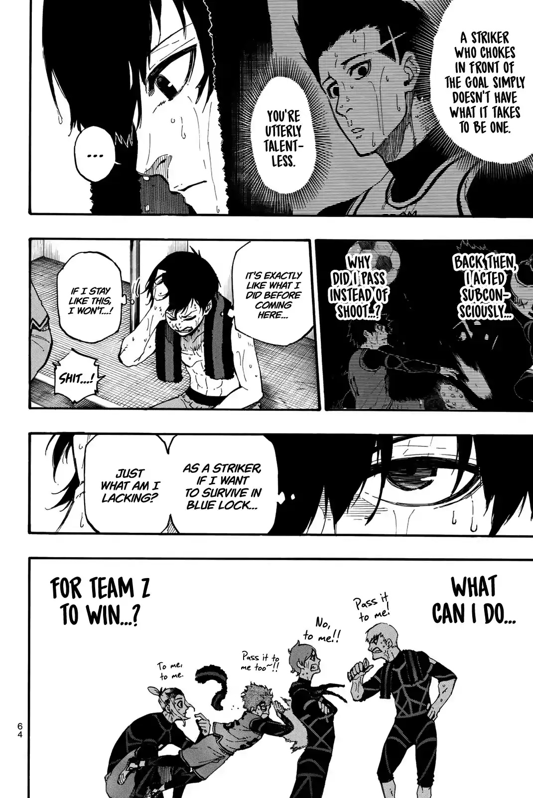 Blue Lock Vol. 2 Ch. 8 Message