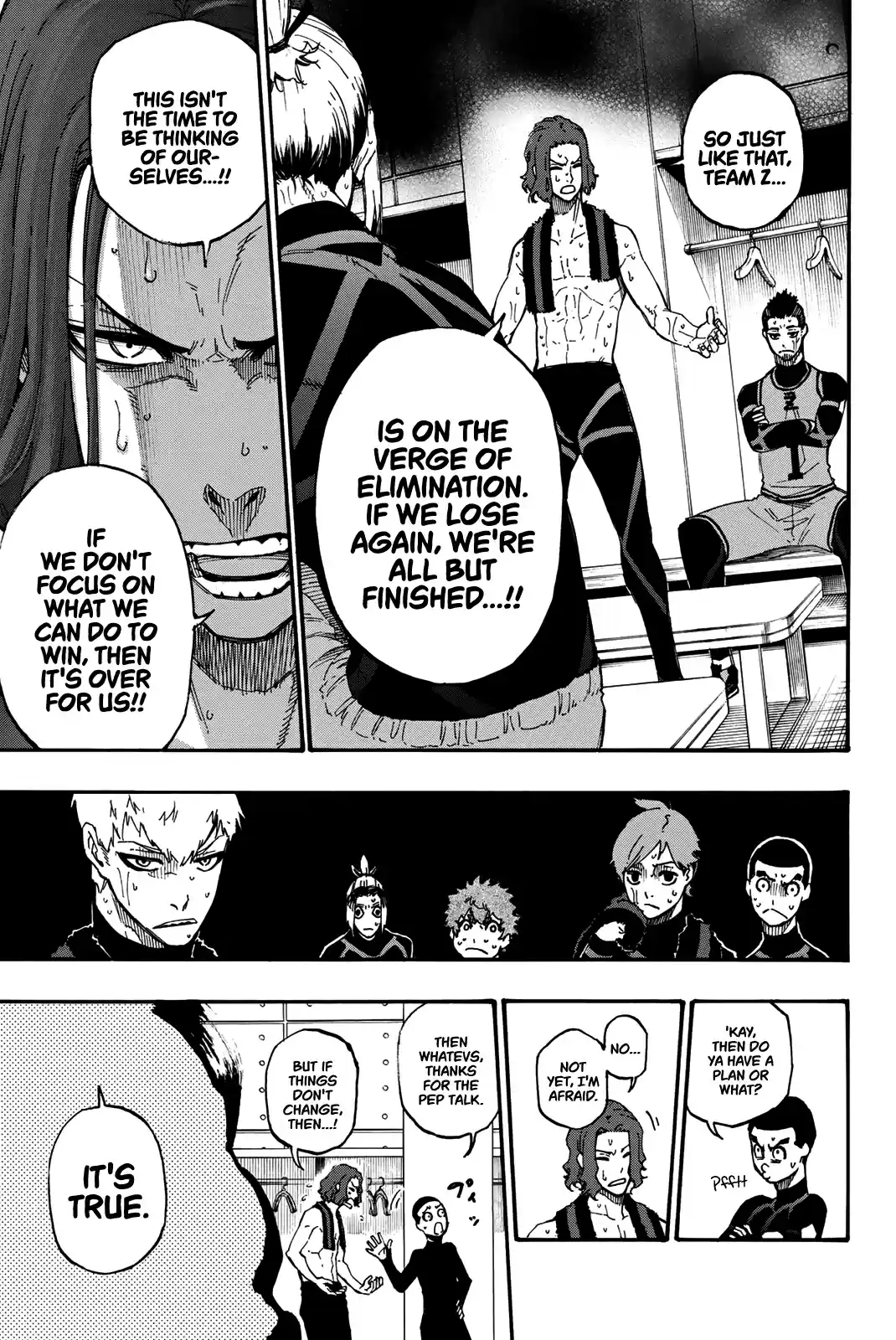 Blue Lock Vol. 2 Ch. 8 Message