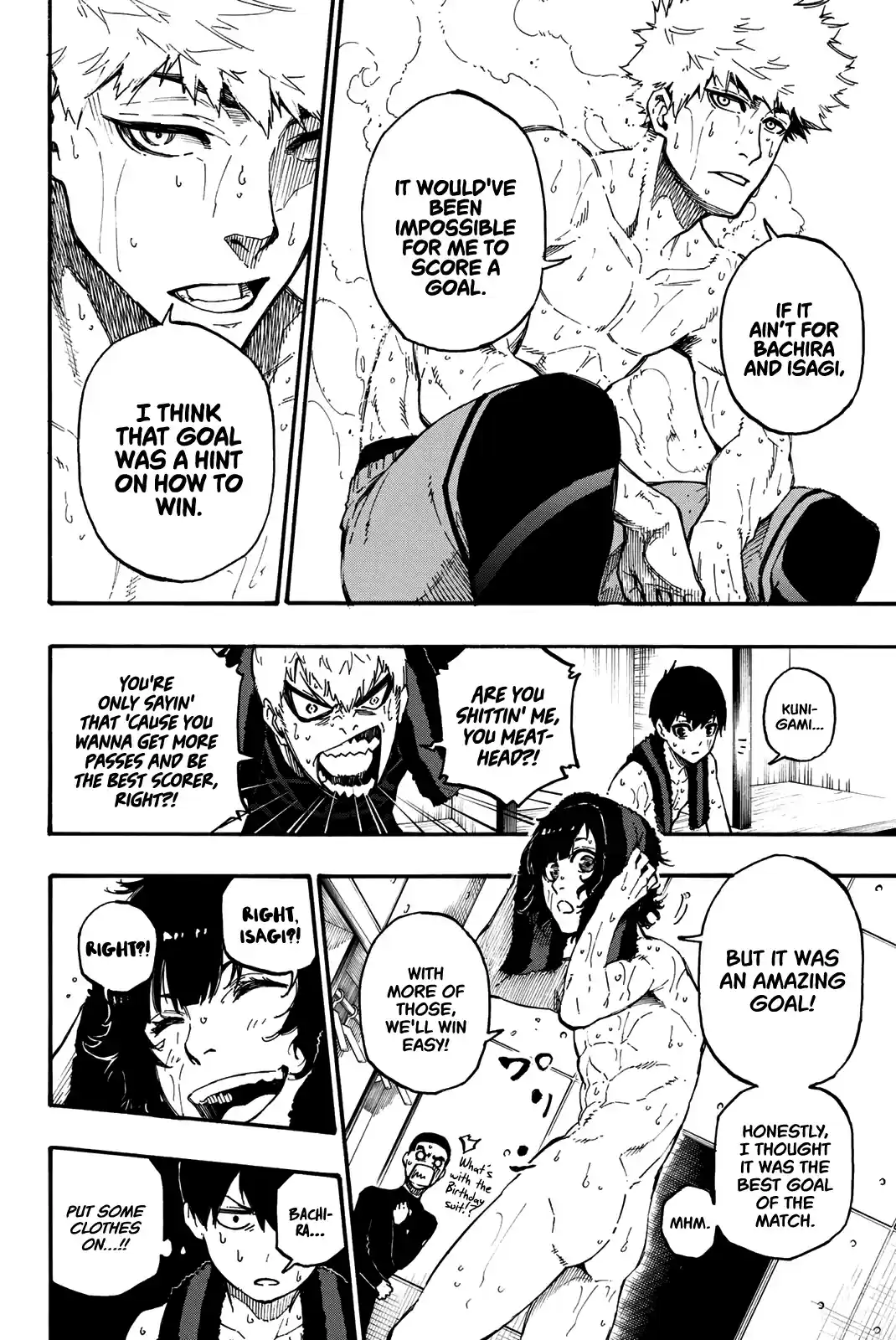 Blue Lock Vol. 2 Ch. 8 Message