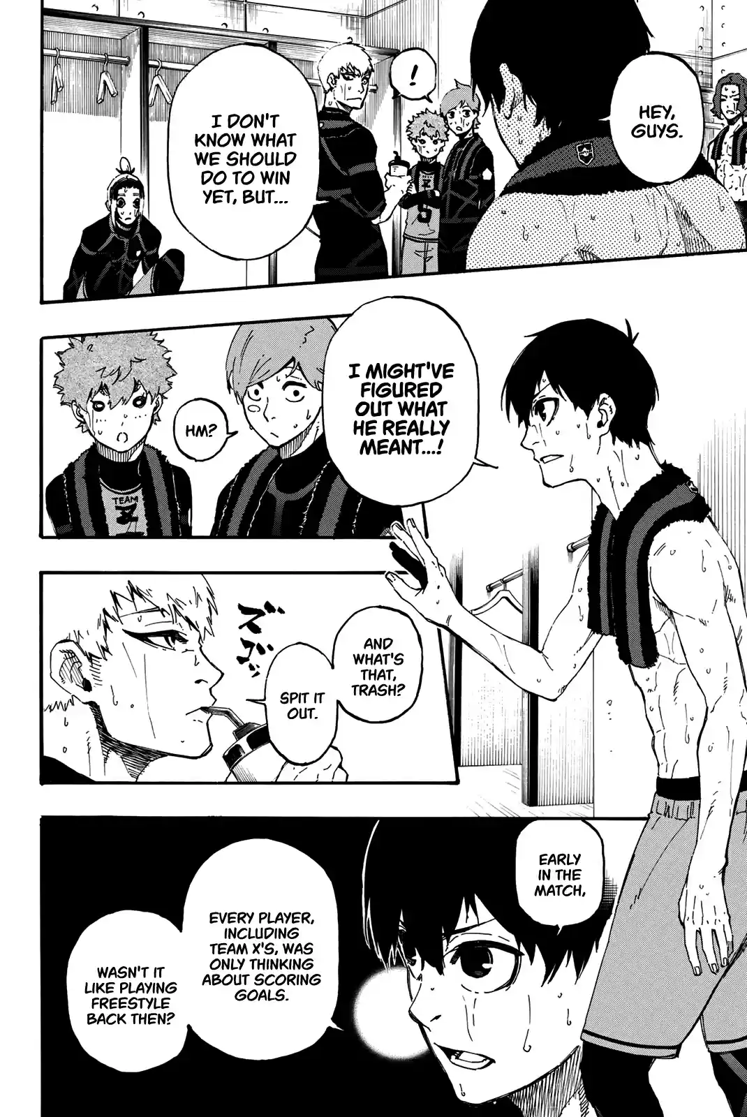 Blue Lock Vol. 2 Ch. 8 Message