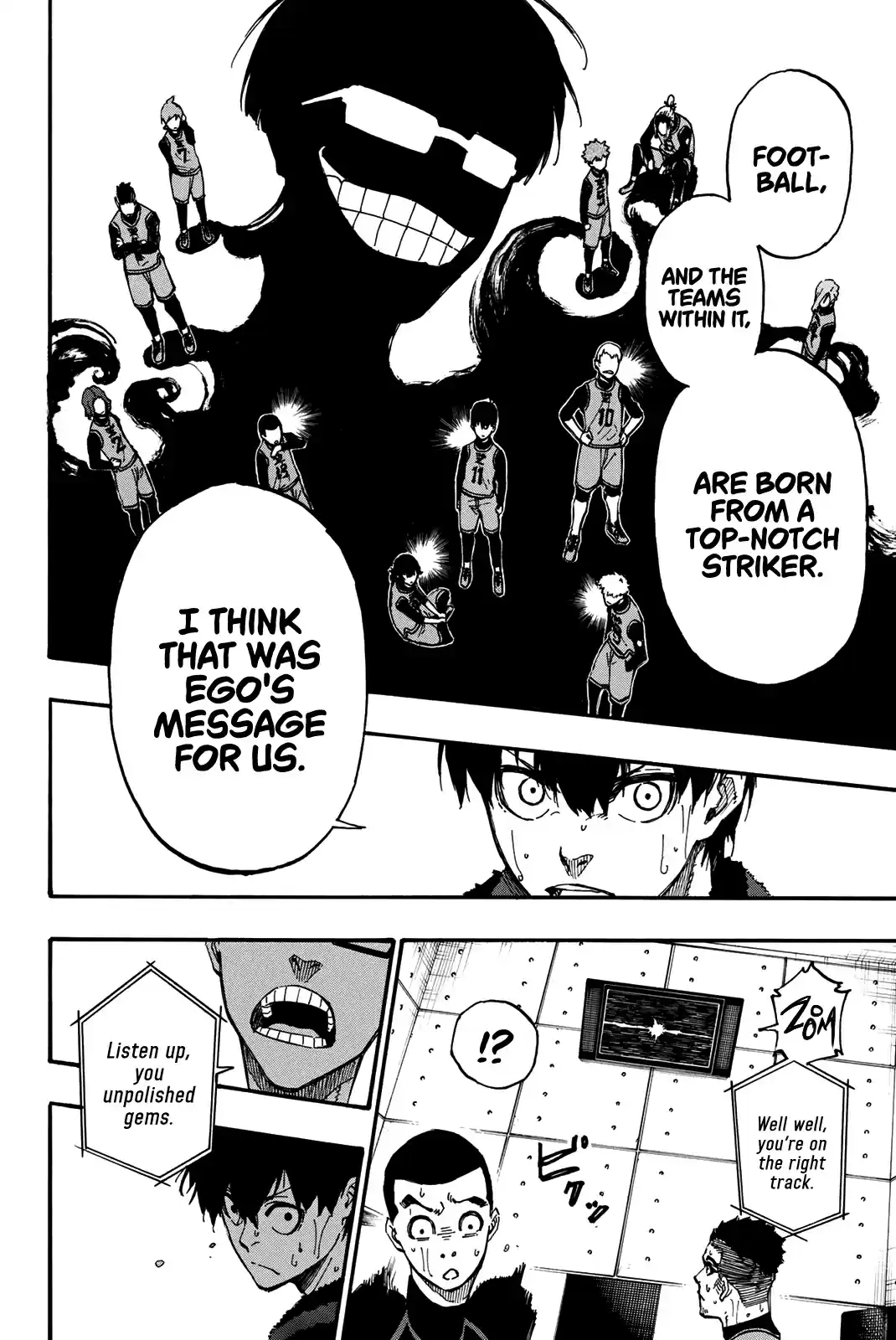 Blue Lock Vol. 2 Ch. 8 Message