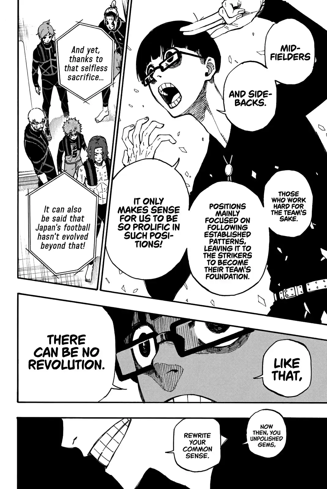 Blue Lock Vol. 2 Ch. 8 Message