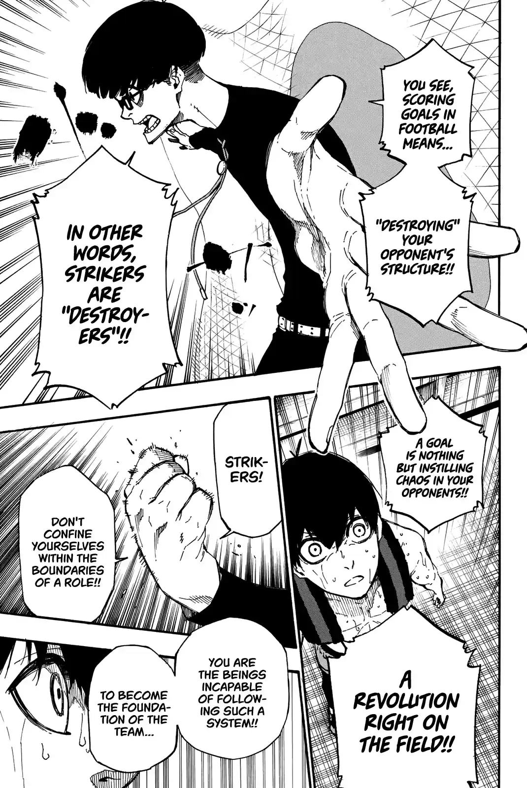 Blue Lock Vol. 2 Ch. 8 Message