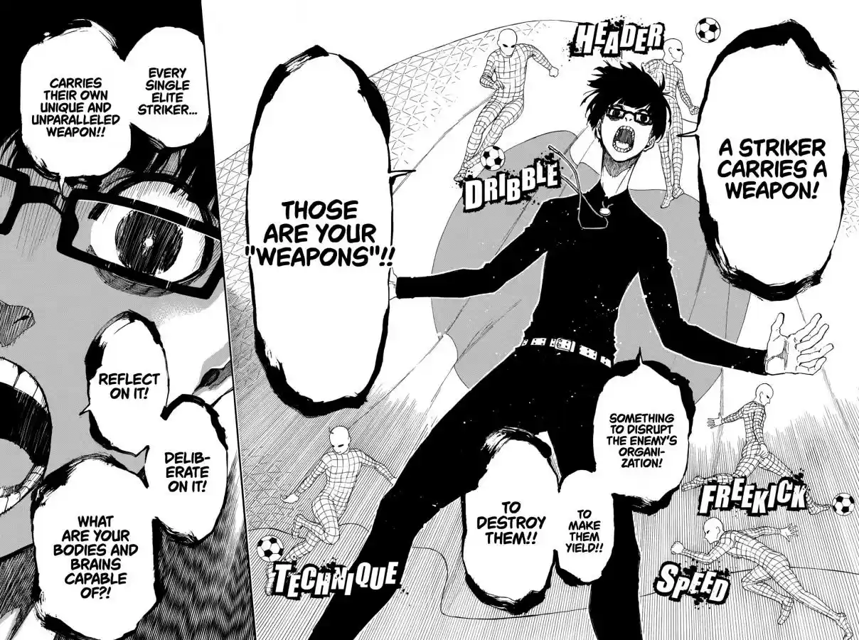 Blue Lock Vol. 2 Ch. 8 Message