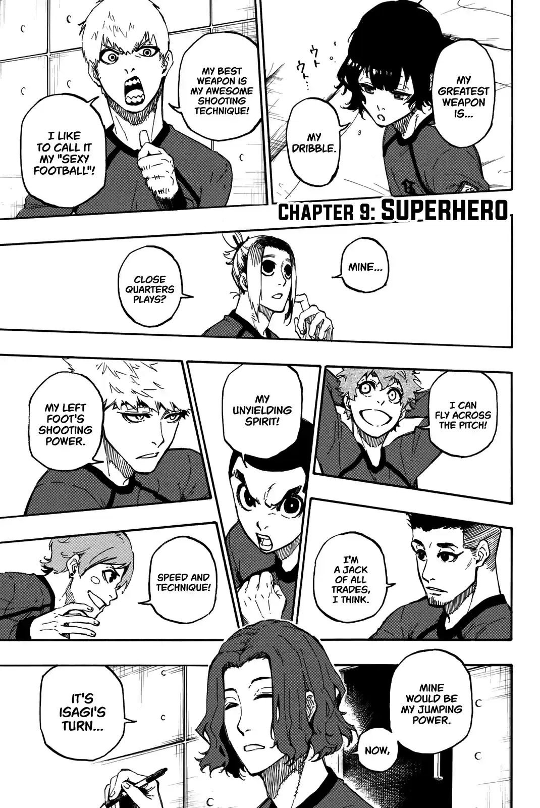 Blue Lock Vol. 2 Ch. 9 Superhero
