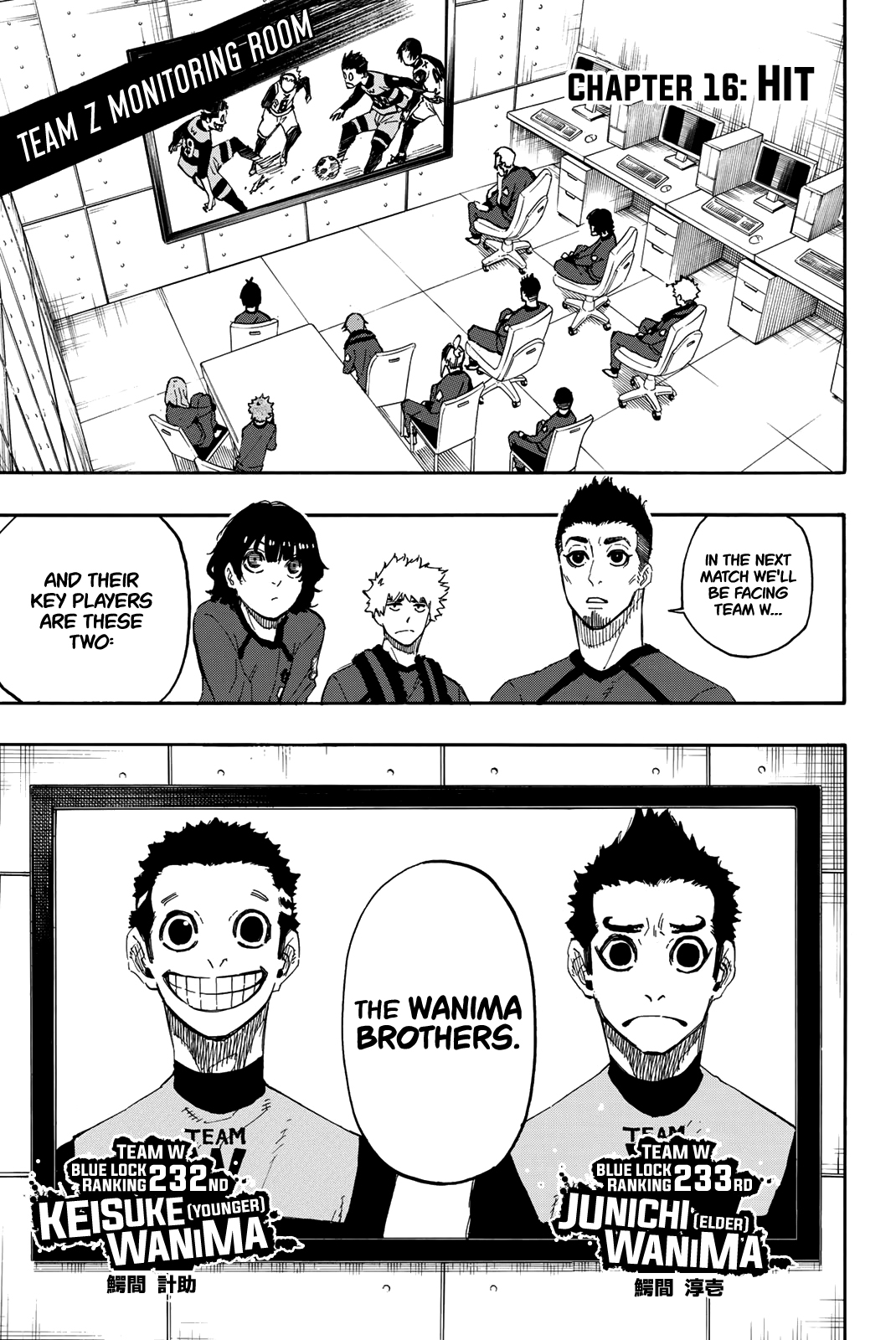 Blue Lock Vol. 3 Ch. 16 Hit