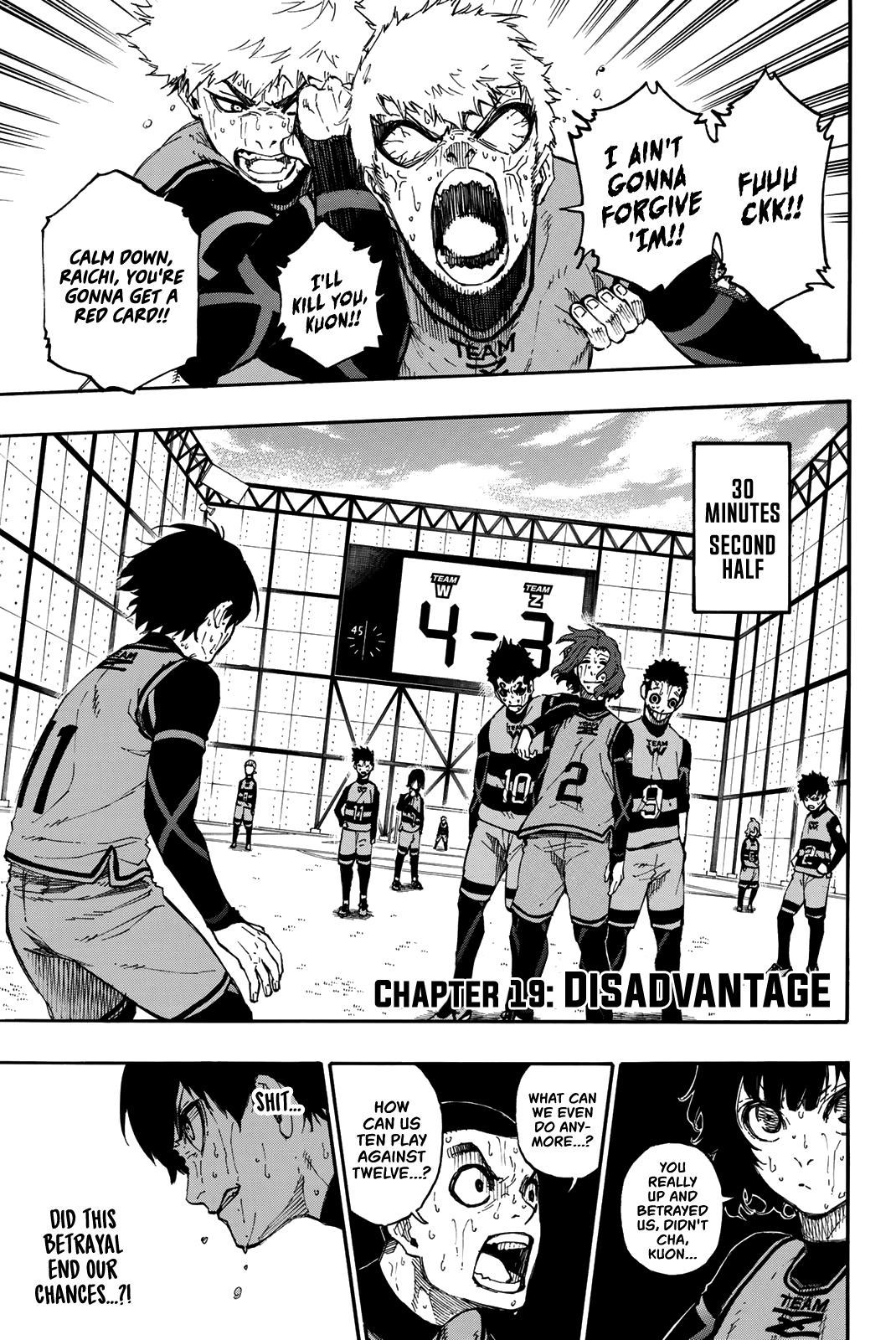 Blue Lock Vol. 3 Ch. 19 Disadvantage