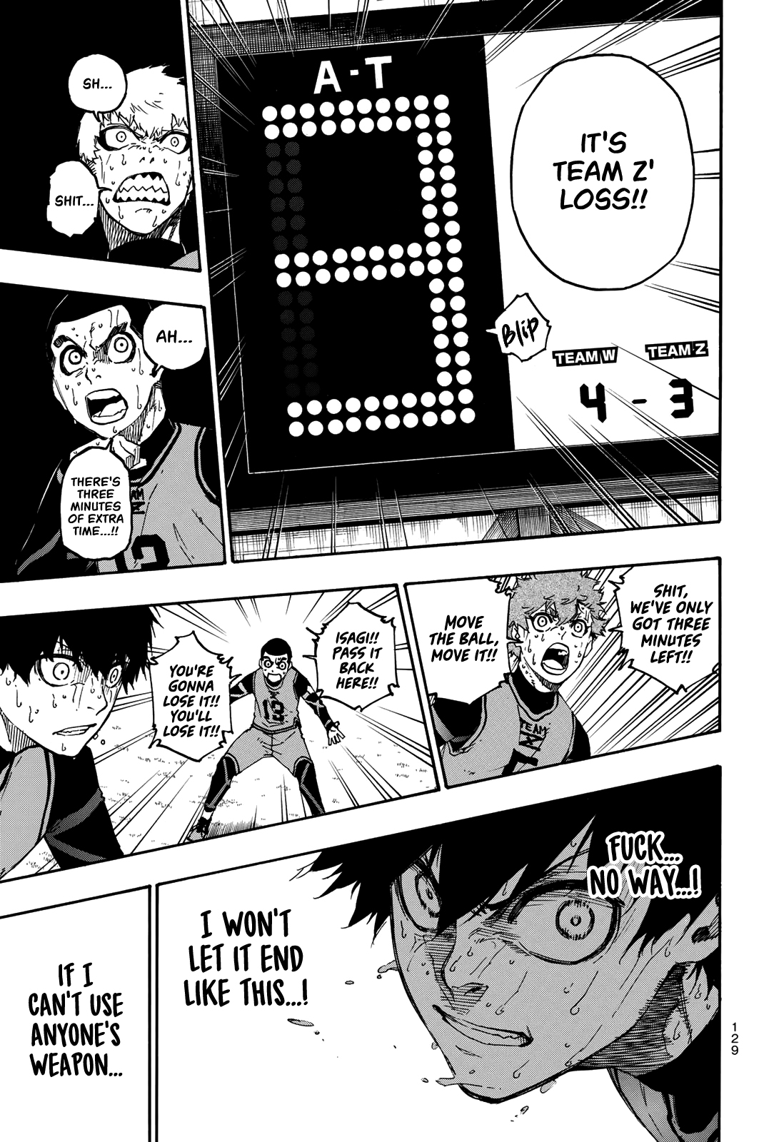 Blue Lock Vol. 3 Ch. 20 Seething