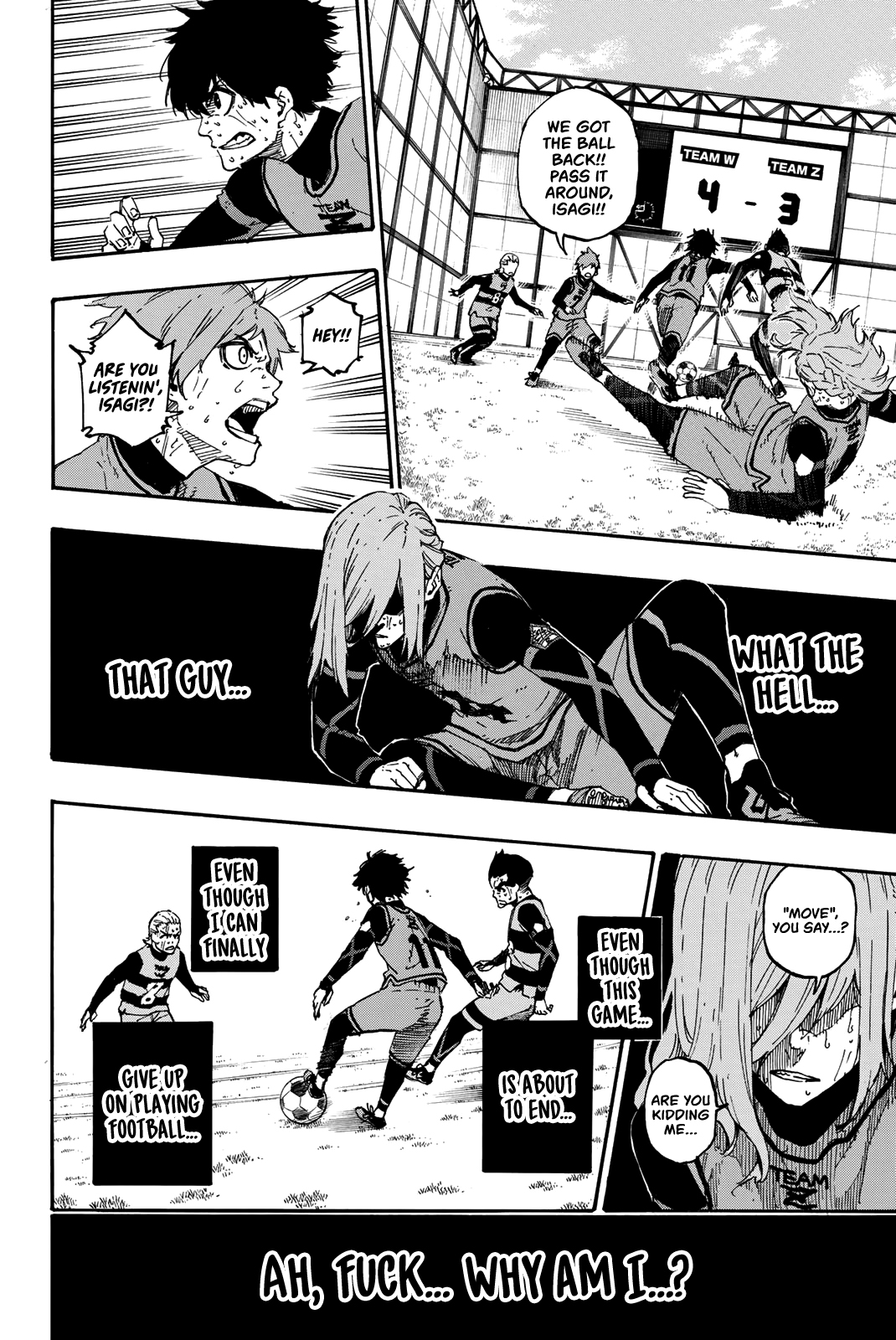 Blue Lock Vol. 3 Ch. 20 Seething