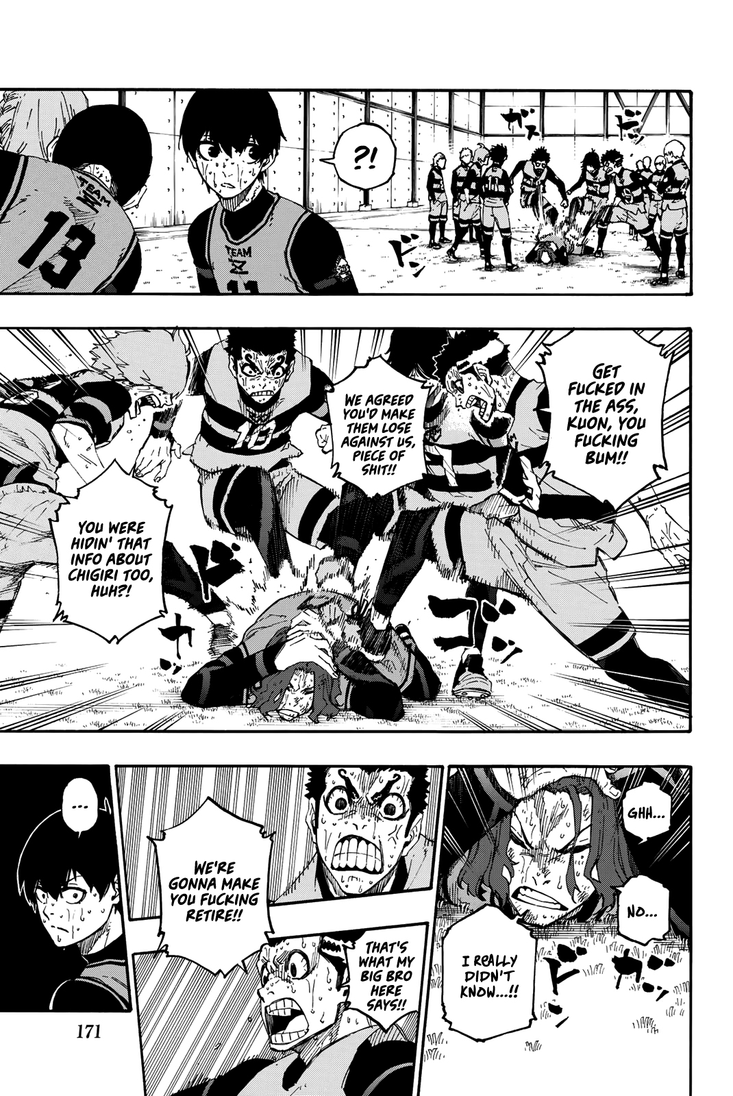 Blue Lock Vol. 3 Ch. 22 Until My Blood Stops Boiling