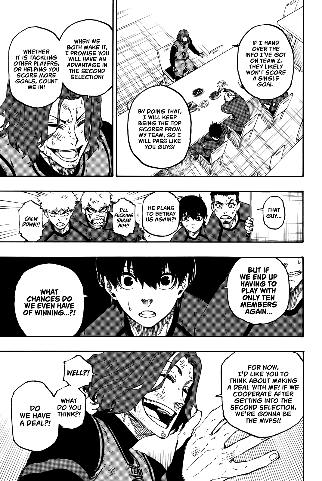 Blue Lock Vol. 3 Ch. 22 Until My Blood Stops Boiling