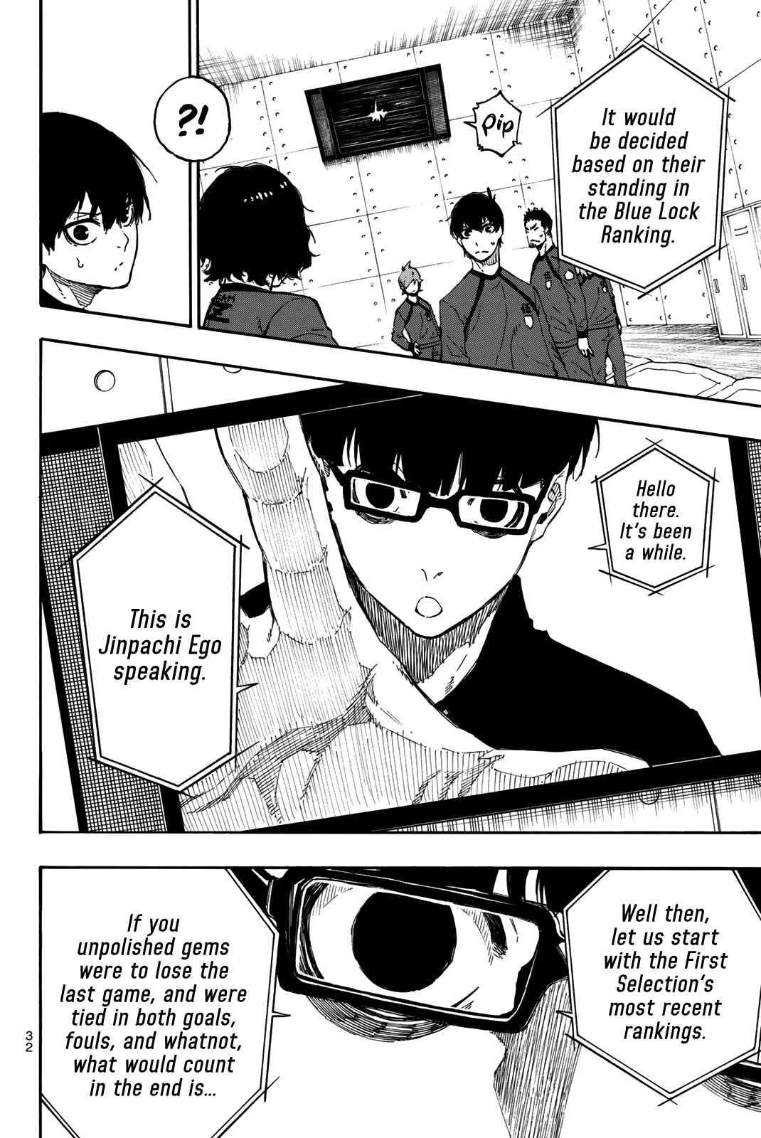 Blue Lock Vol. 4 Ch. 24 The Formula of a Goal