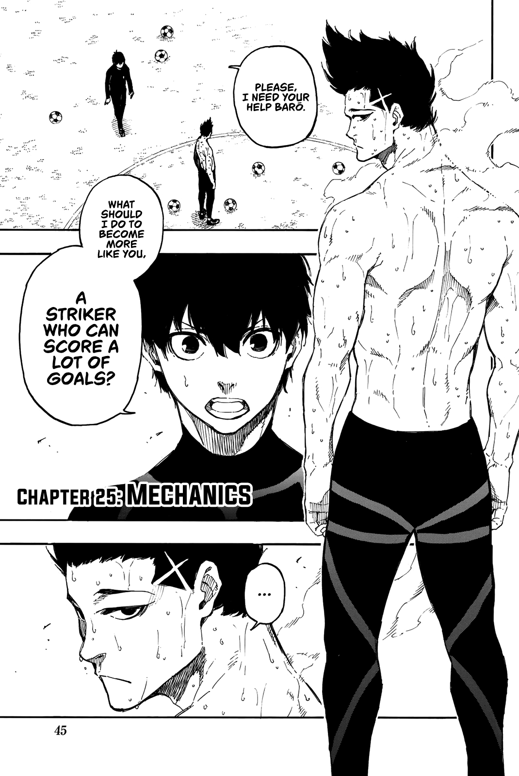 Blue Lock Vol. 4 Ch. 25 Mechanics