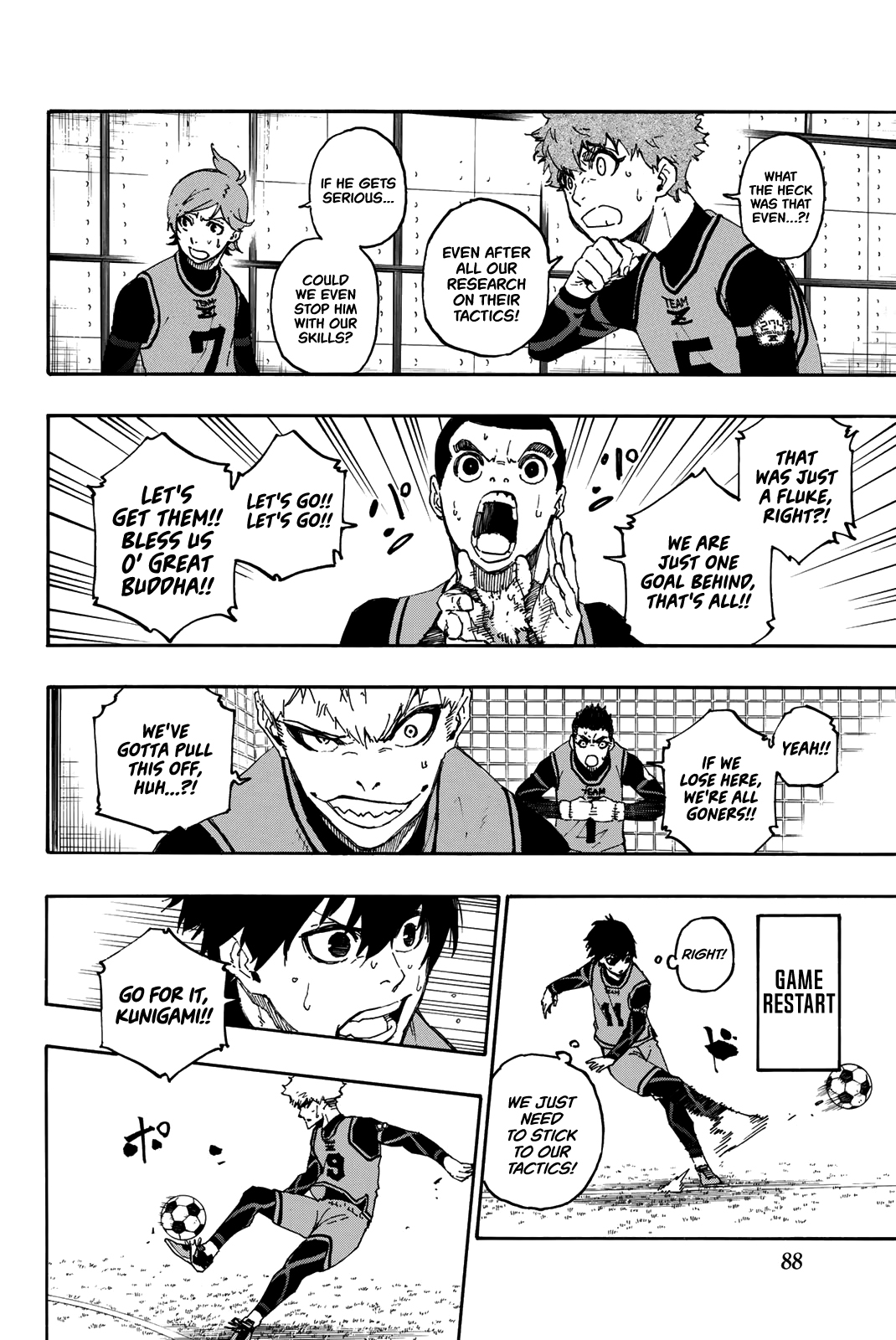 Blue Lock Vol. 4 Ch. 27 Except For One