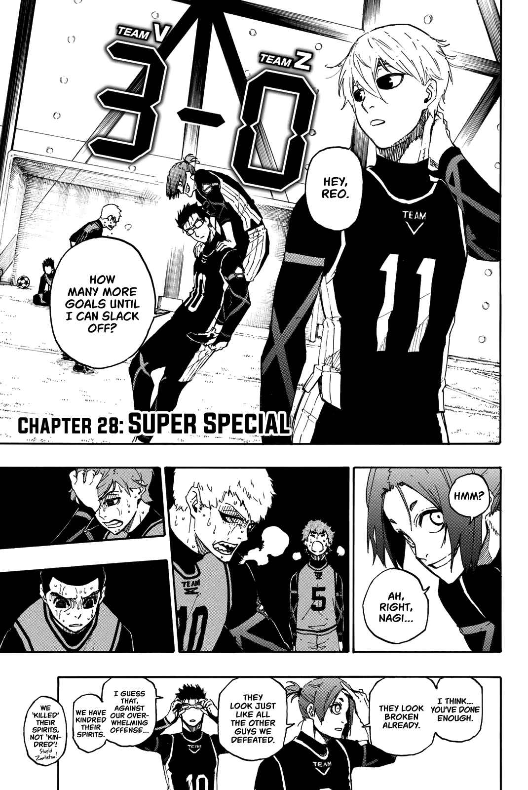 Blue Lock Vol. 4 Ch. 28 Super Special