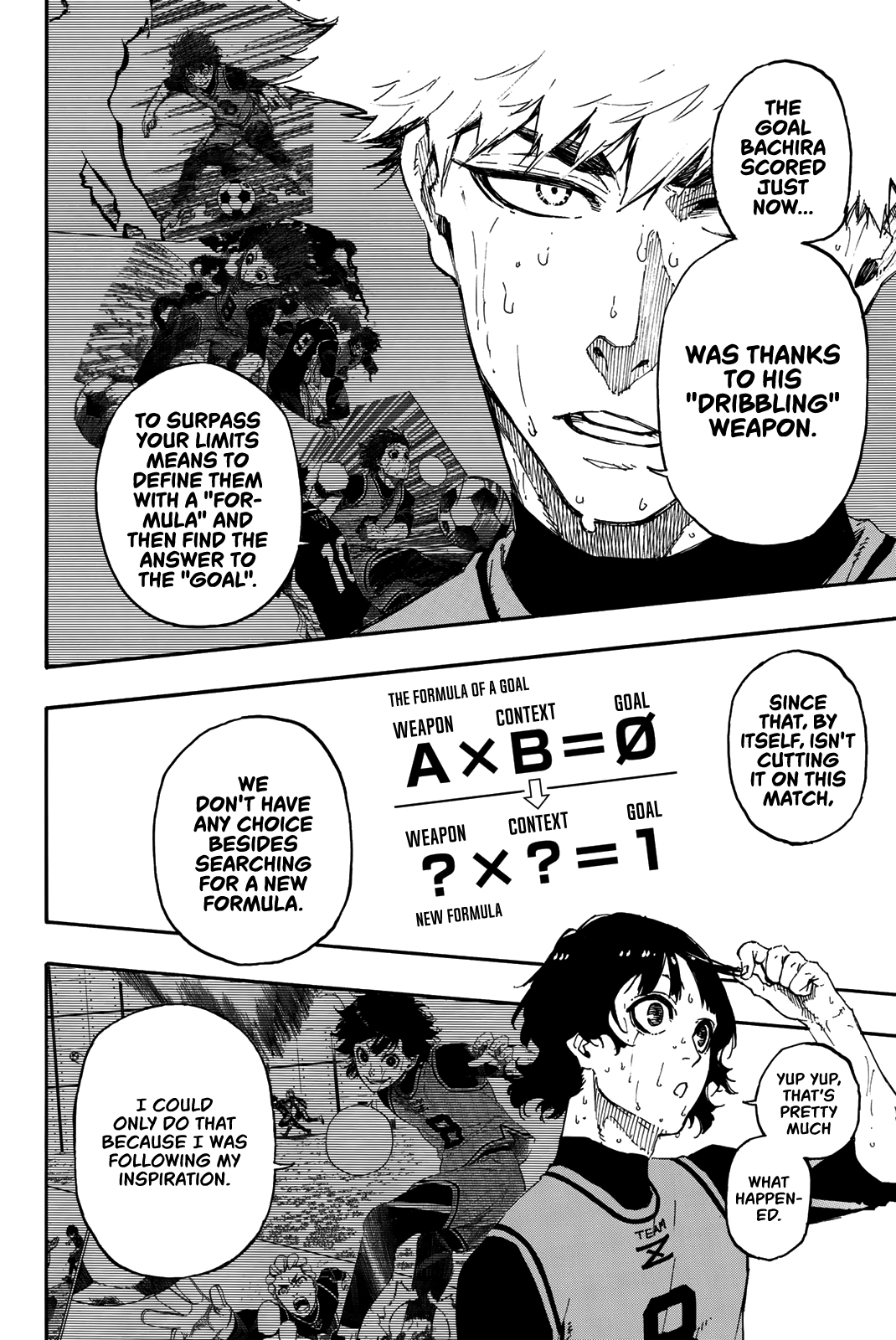 Blue Lock Vol. 4 Ch. 29 Evolving In a Flash