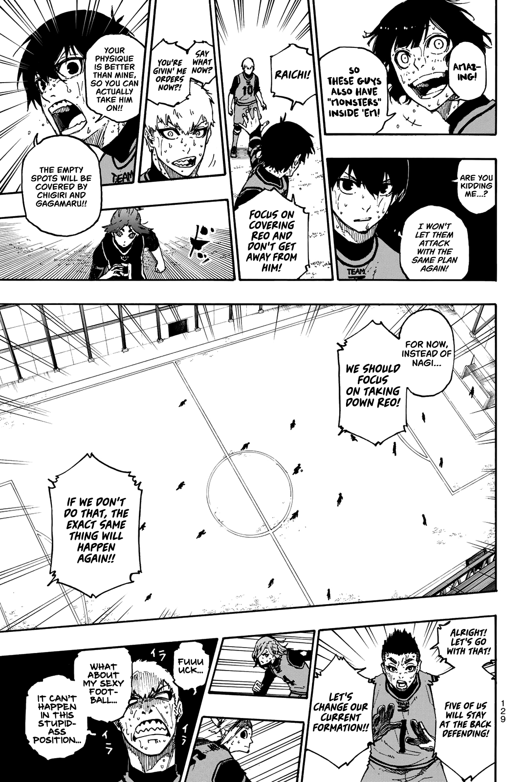 Blue Lock Vol. 4 Ch. 29 Evolving In a Flash