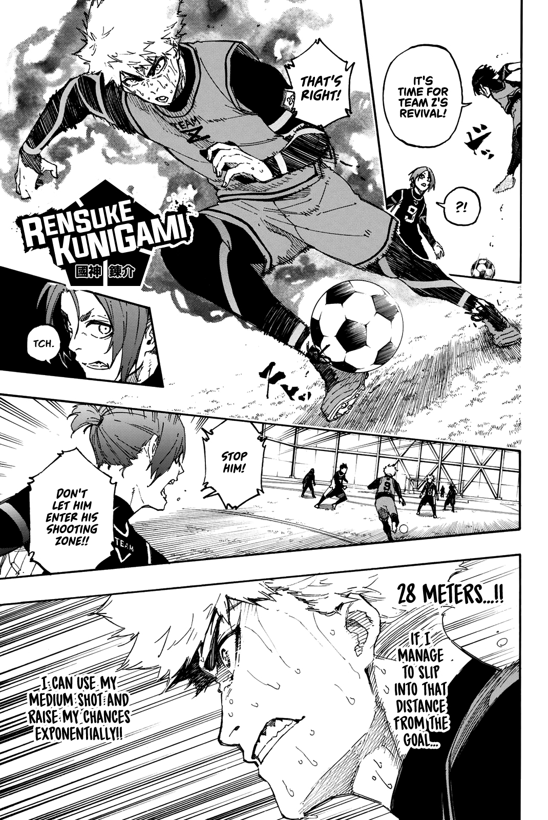 Blue Lock Vol. 4 Ch. 29 Evolving In a Flash