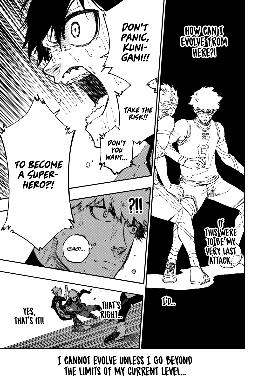 Blue Lock Vol. 4 Ch. 29 Evolving In a Flash