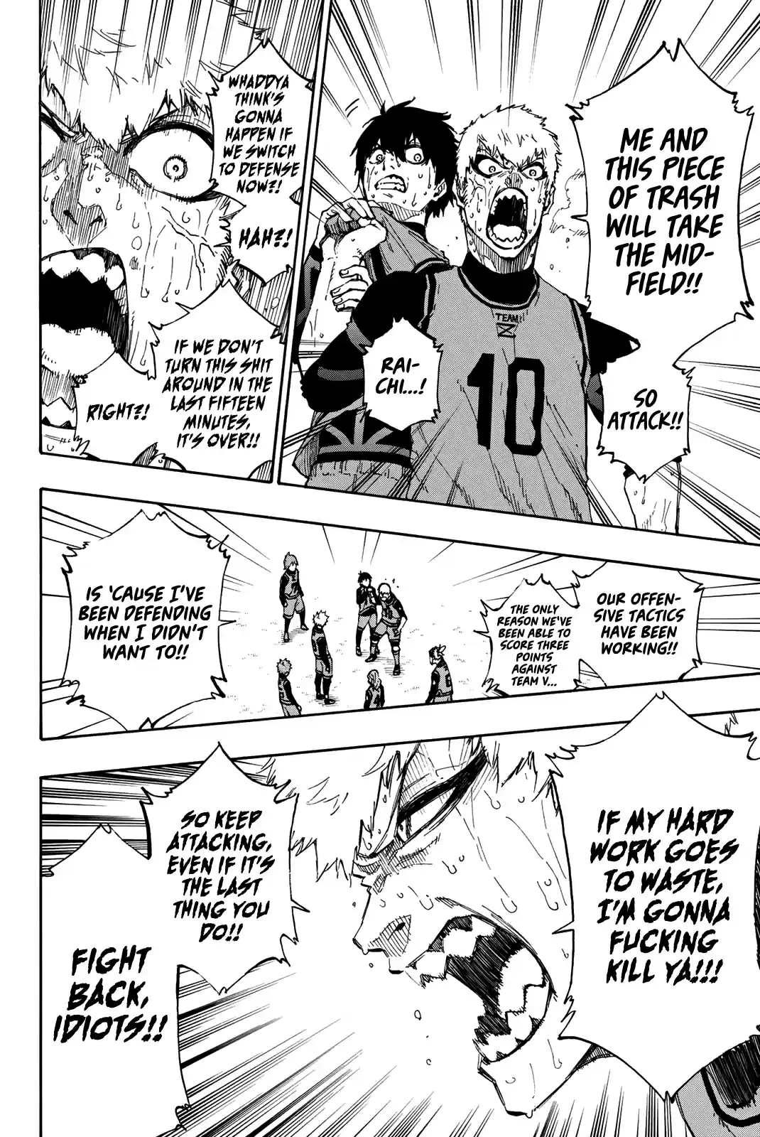 Blue Lock Vol. 5 Ch. 33 Wave Attack