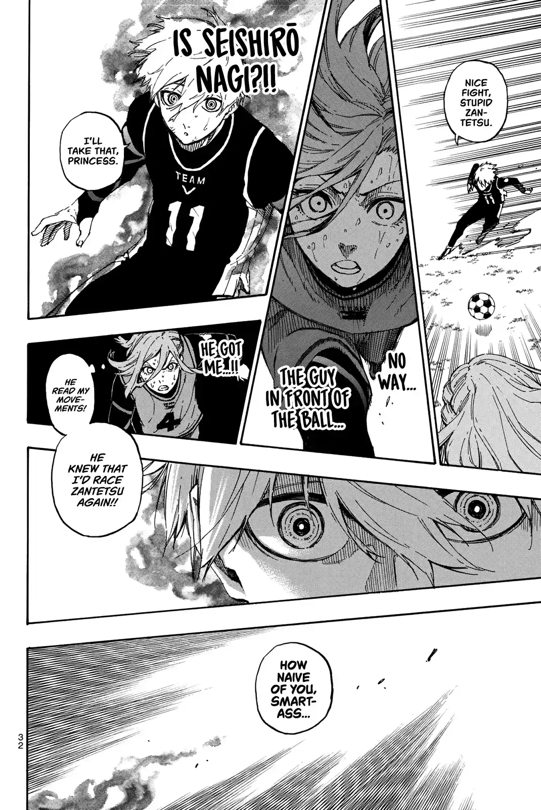 Blue Lock Vol. 5 Ch. 33 Wave Attack