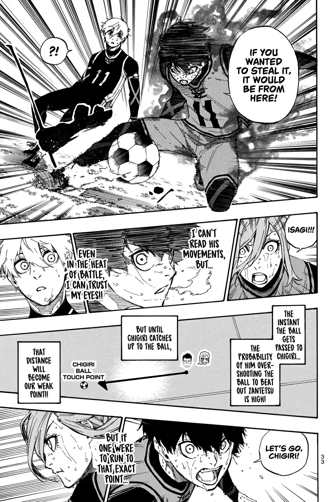 Blue Lock Vol. 5 Ch. 33 Wave Attack