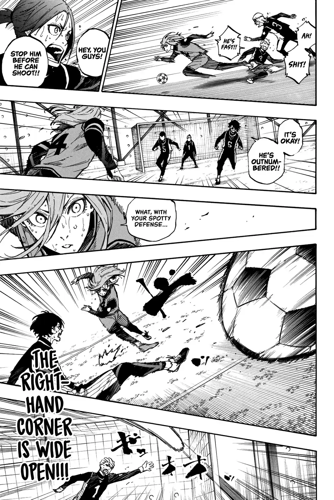 Blue Lock Vol. 5 Ch. 33 Wave Attack