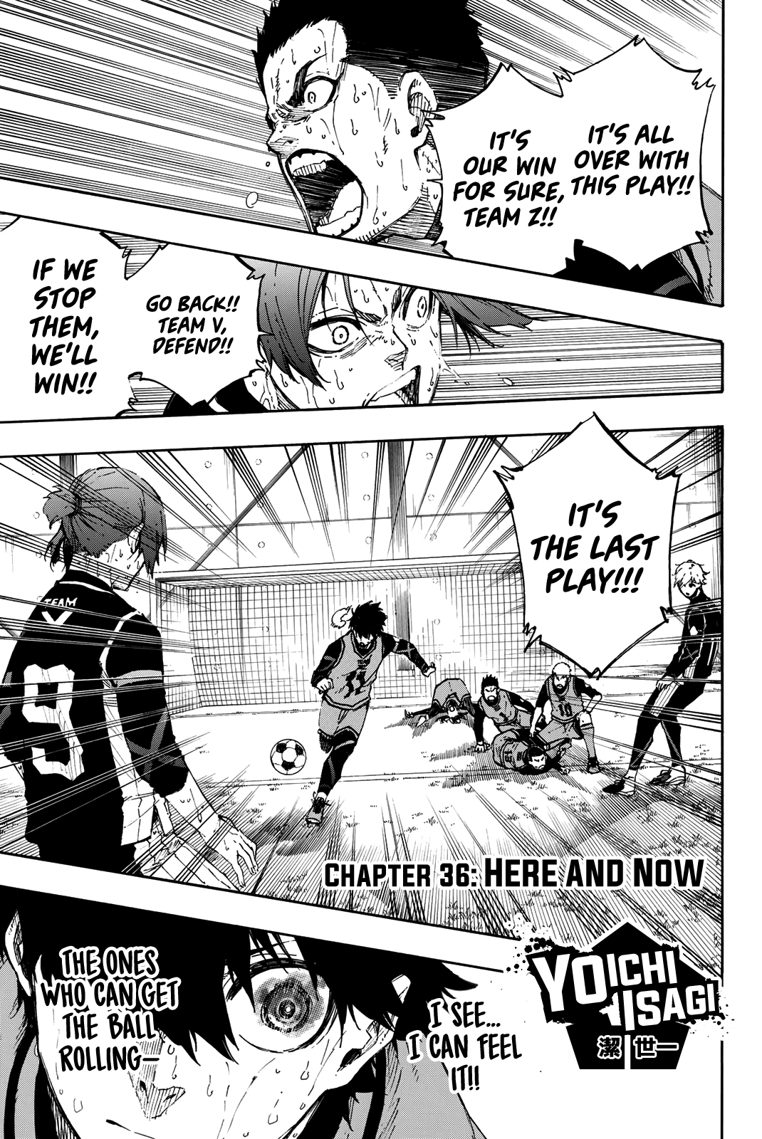 Blue Lock Vol. 5 Ch. 36 Here And Now