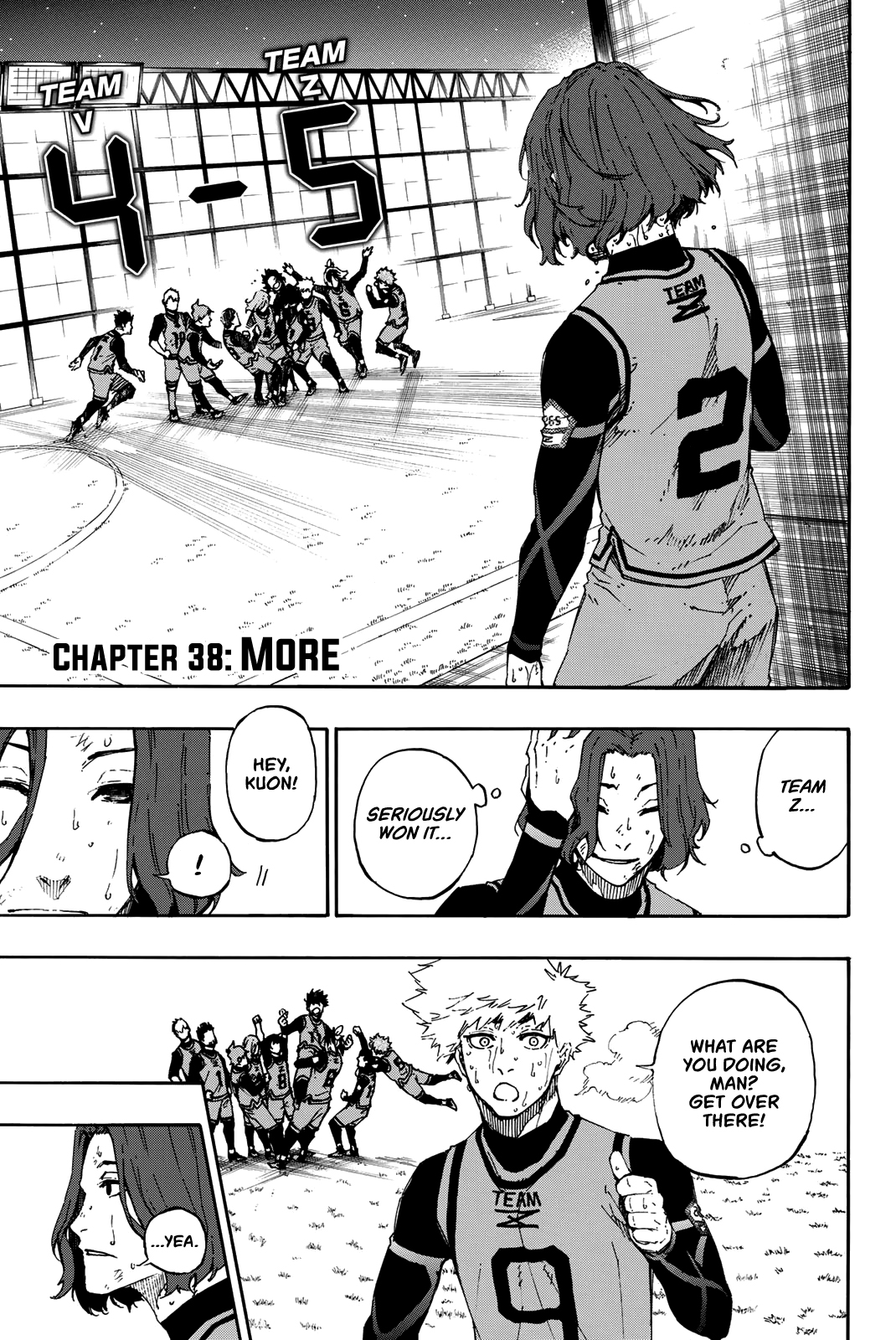 Blue Lock Vol. 5 Ch. 38 More