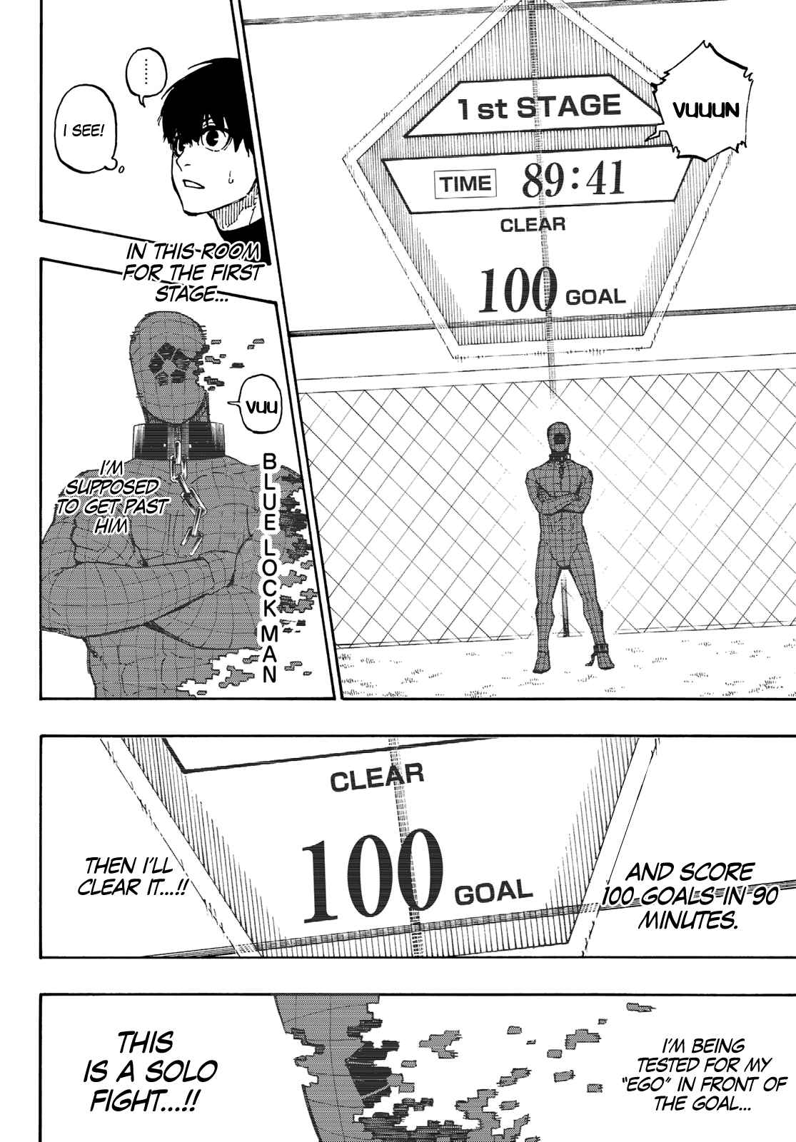 Blue Lock Vol. 6 Ch. 41 Blue Lock Man