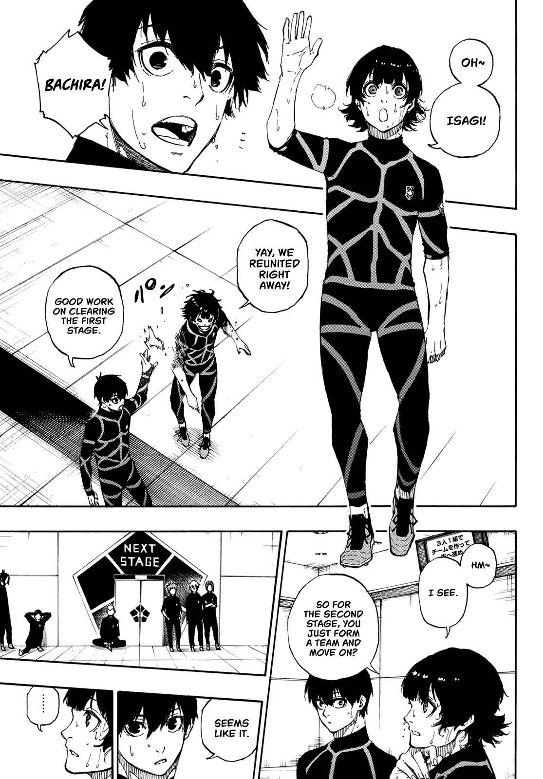 Blue Lock Vol. 6 Ch. 43 A Team of 3