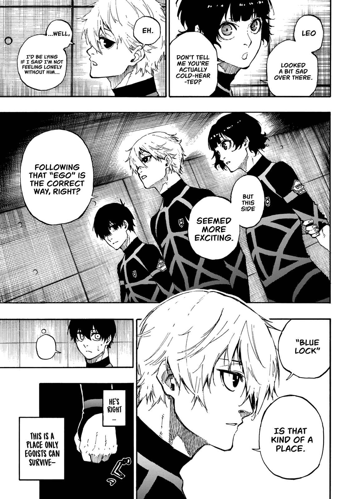 Blue Lock Vol. 6 Ch. 43 A Team of 3