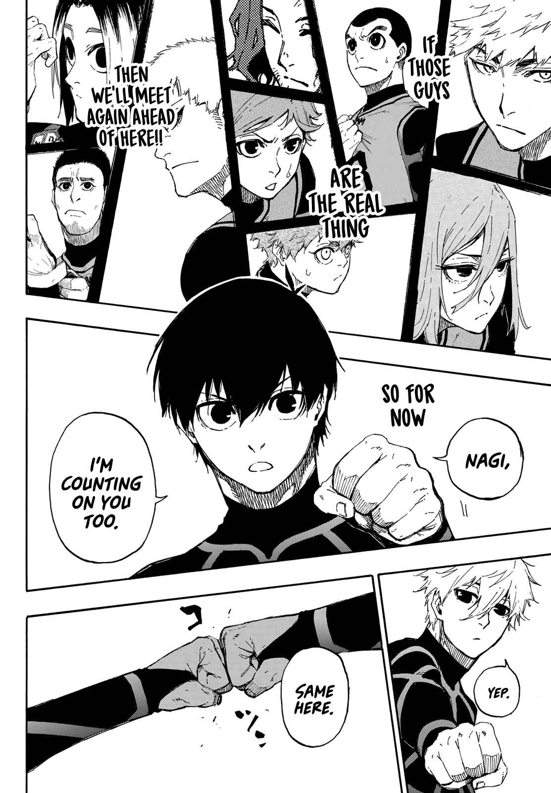 Blue Lock Vol. 6 Ch. 43 A Team of 3