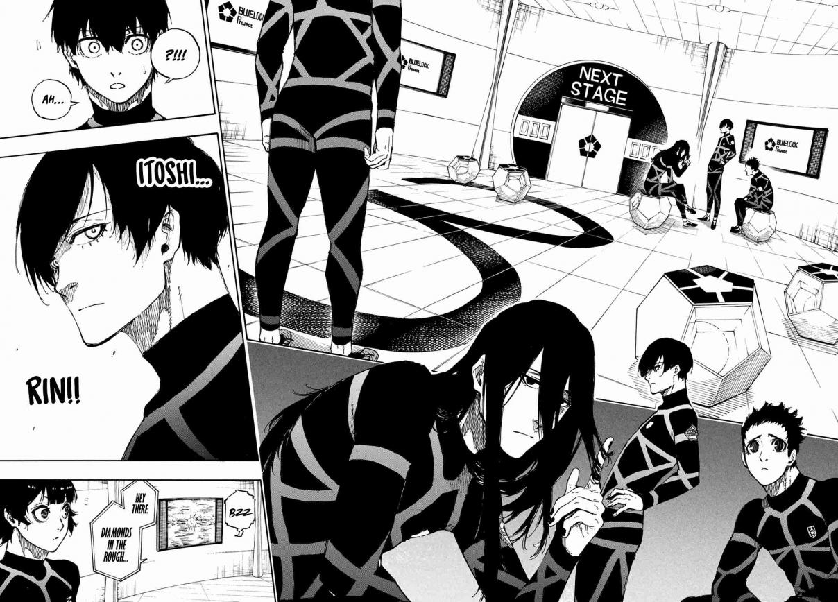 Blue Lock Vol. 6 Ch. 43 A Team of 3