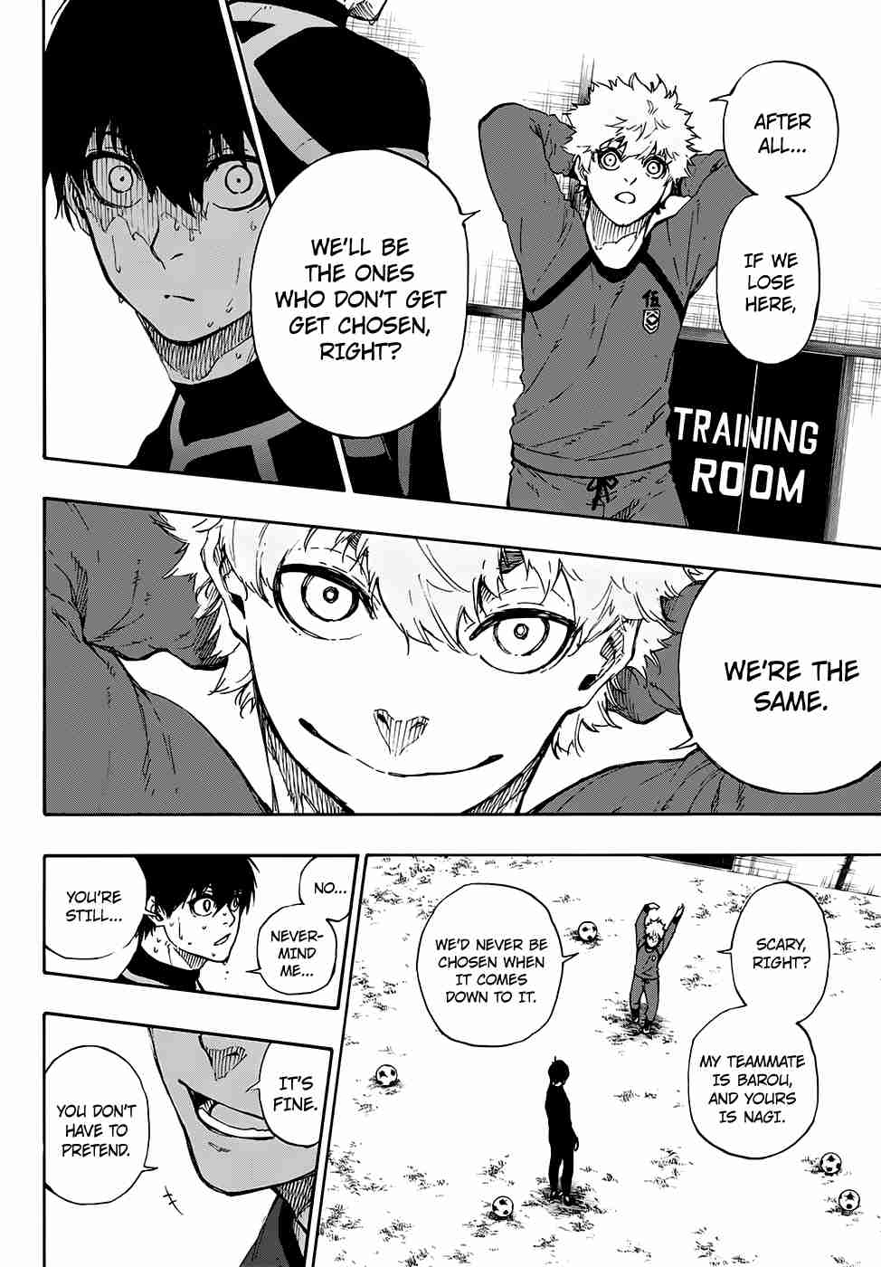 Blue Lock Vol. 7 Ch. 50 Match Established