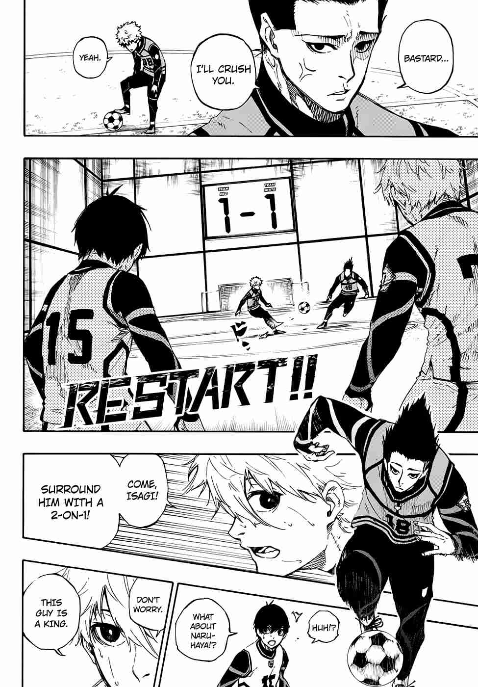 Blue Lock Vol. 7 Ch. 52 Genius and Mediocre