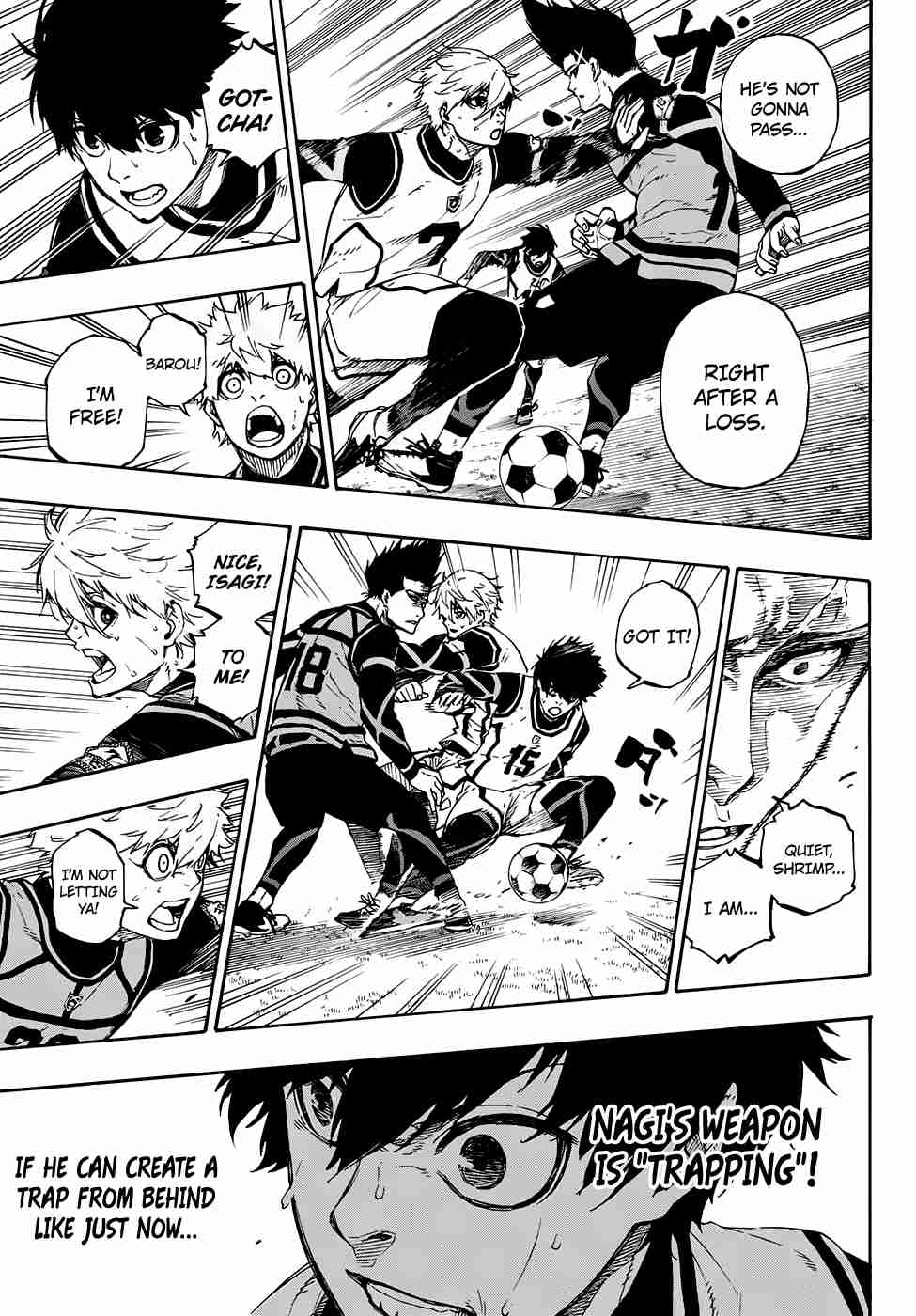 Blue Lock Vol. 7 Ch. 52 Genius and Mediocre