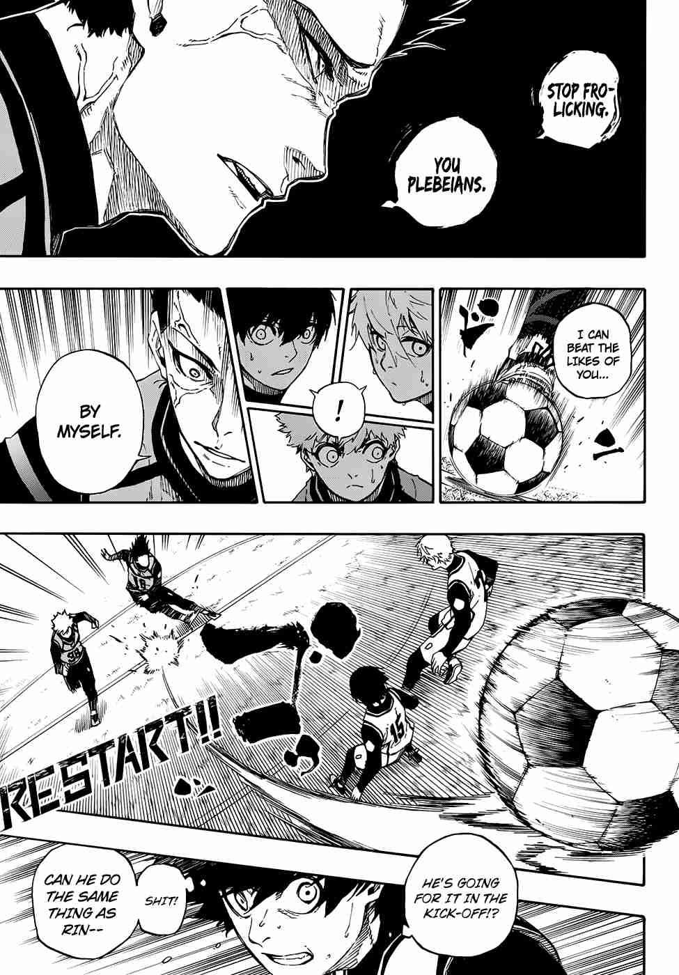 Blue Lock Vol. 7 Ch. 52 Genius and Mediocre