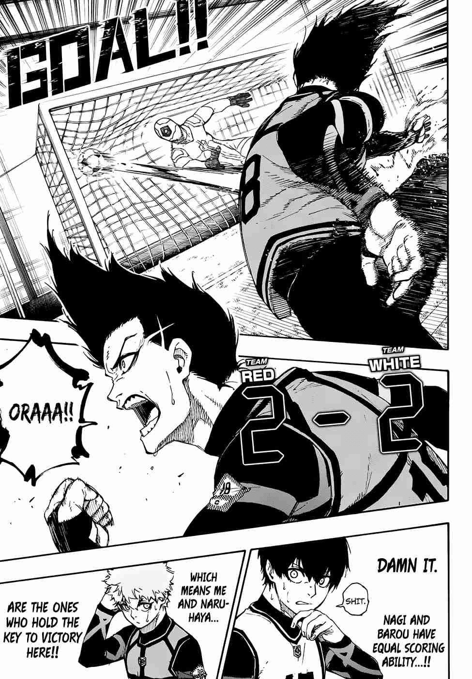 Blue Lock Vol. 7 Ch. 52 Genius and Mediocre