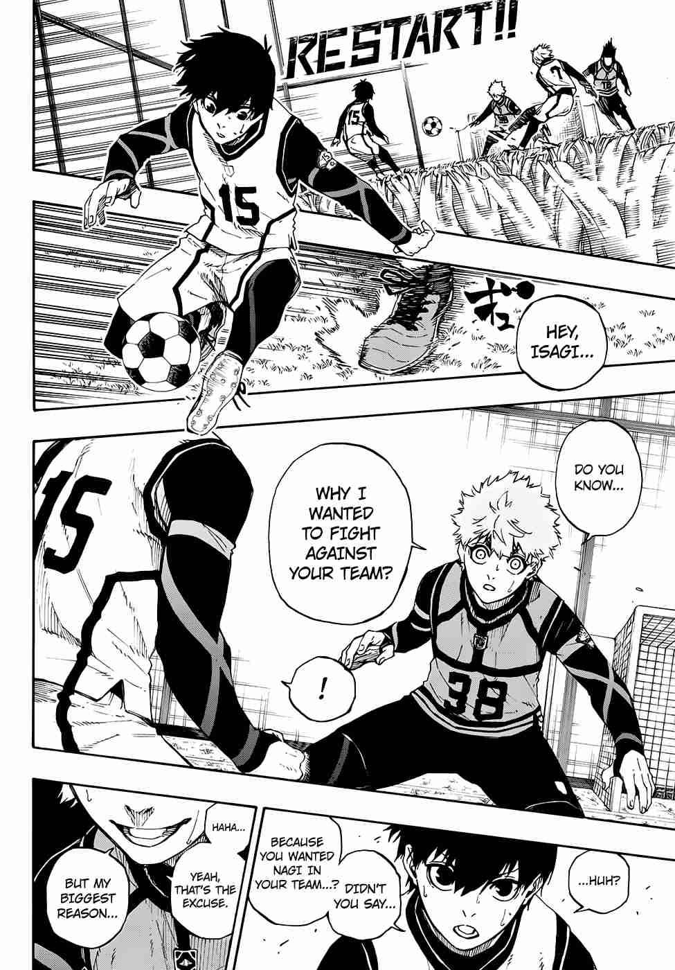 Blue Lock Vol. 7 Ch. 52 Genius and Mediocre