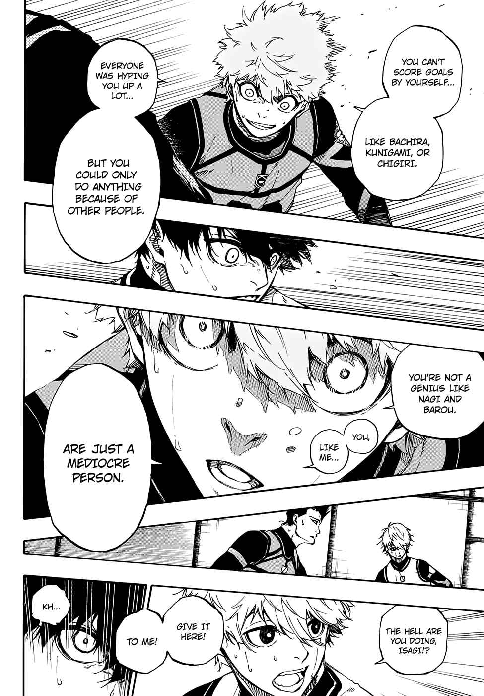 Blue Lock Vol. 7 Ch. 52 Genius and Mediocre