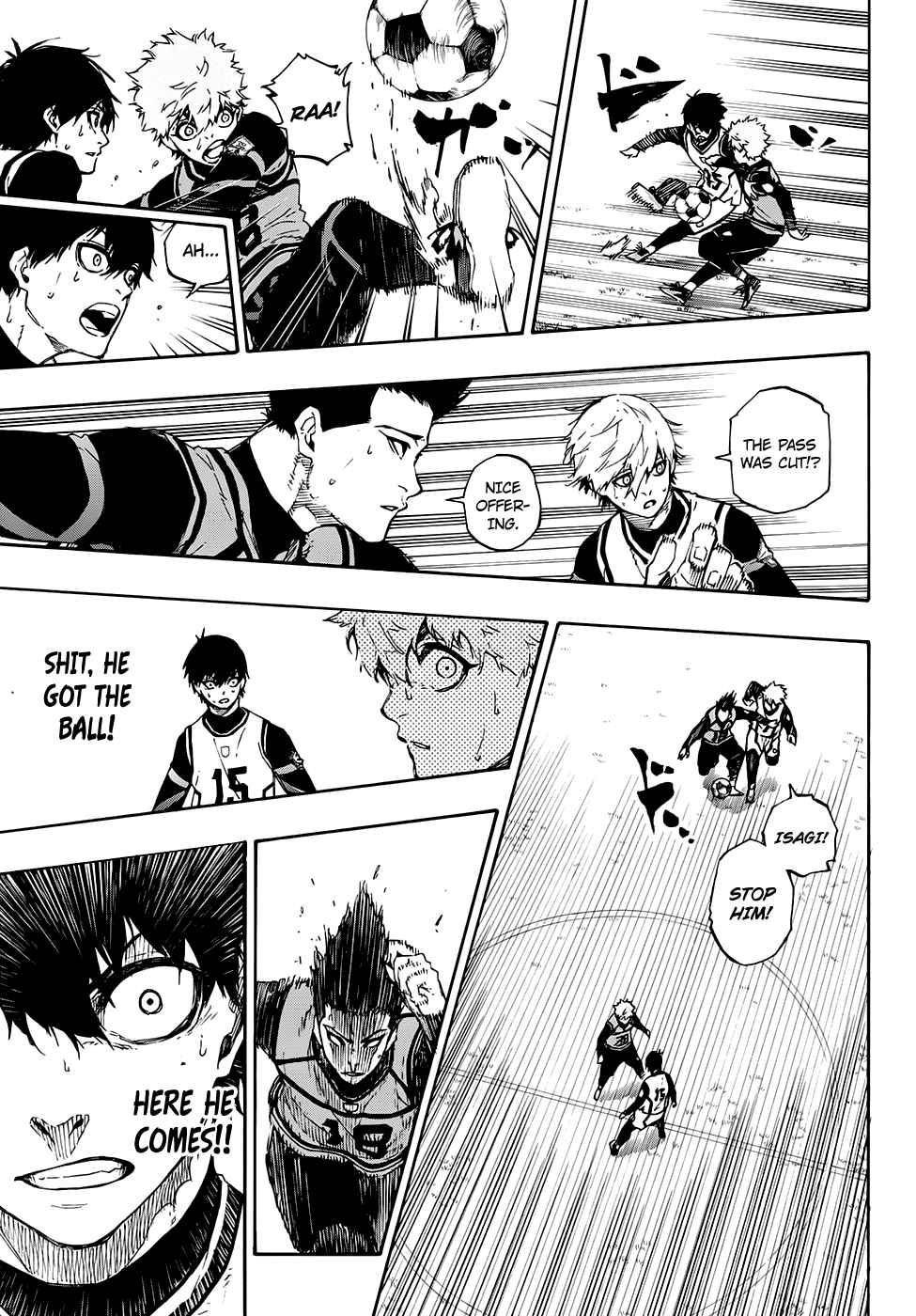 Blue Lock Vol. 7 Ch. 52 Genius and Mediocre